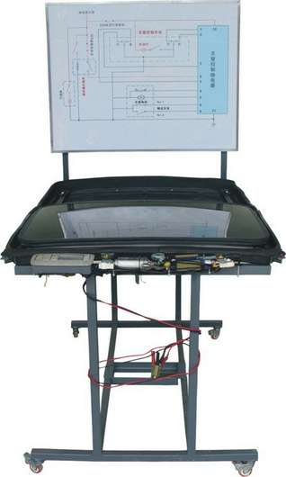 汽车电动天窗系统示教板