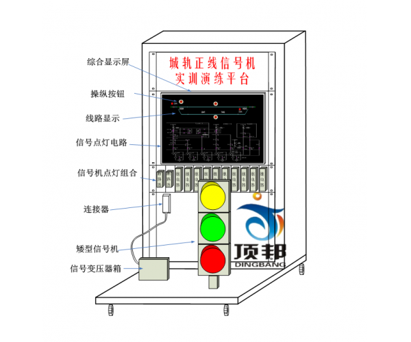 城轨正线信号机设备实训演练平台